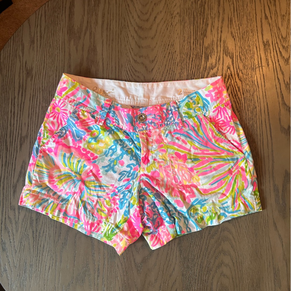 Lilly Pulitzer golf shorts size 2 women's